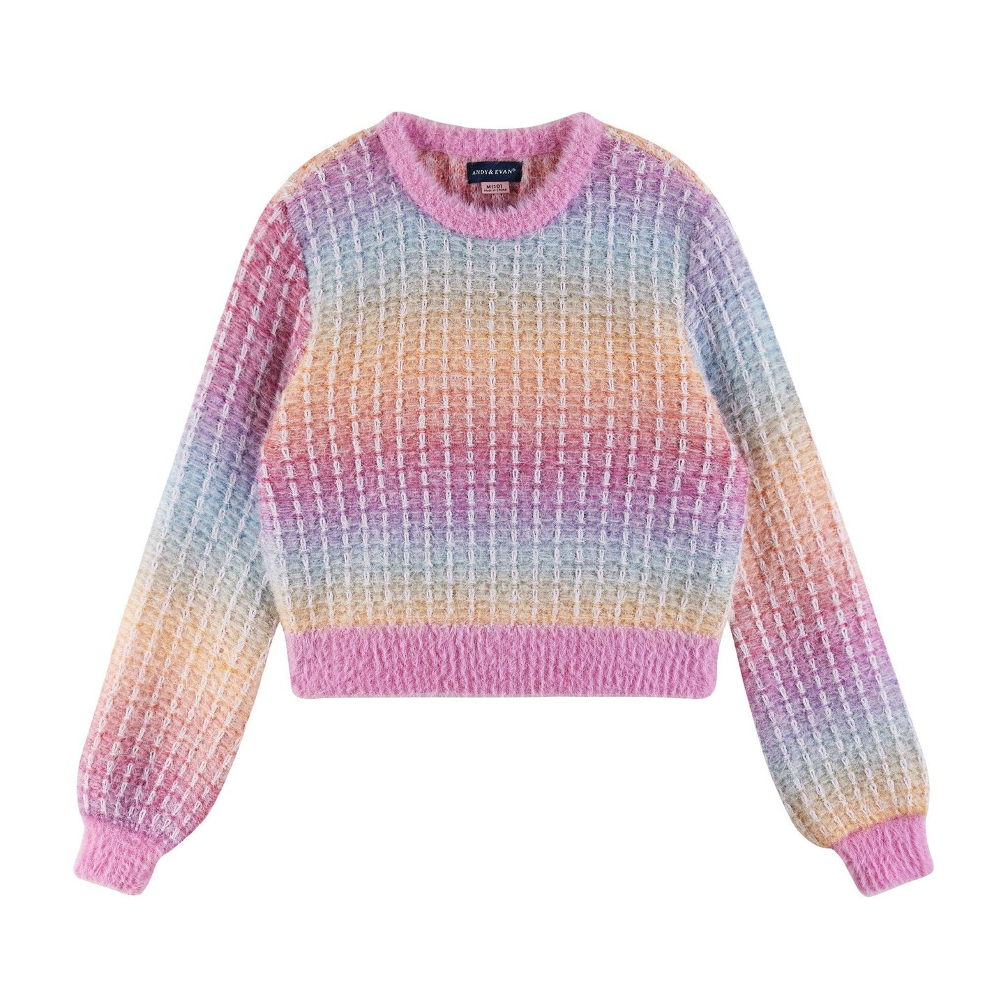 Cropped Ombre Sweater