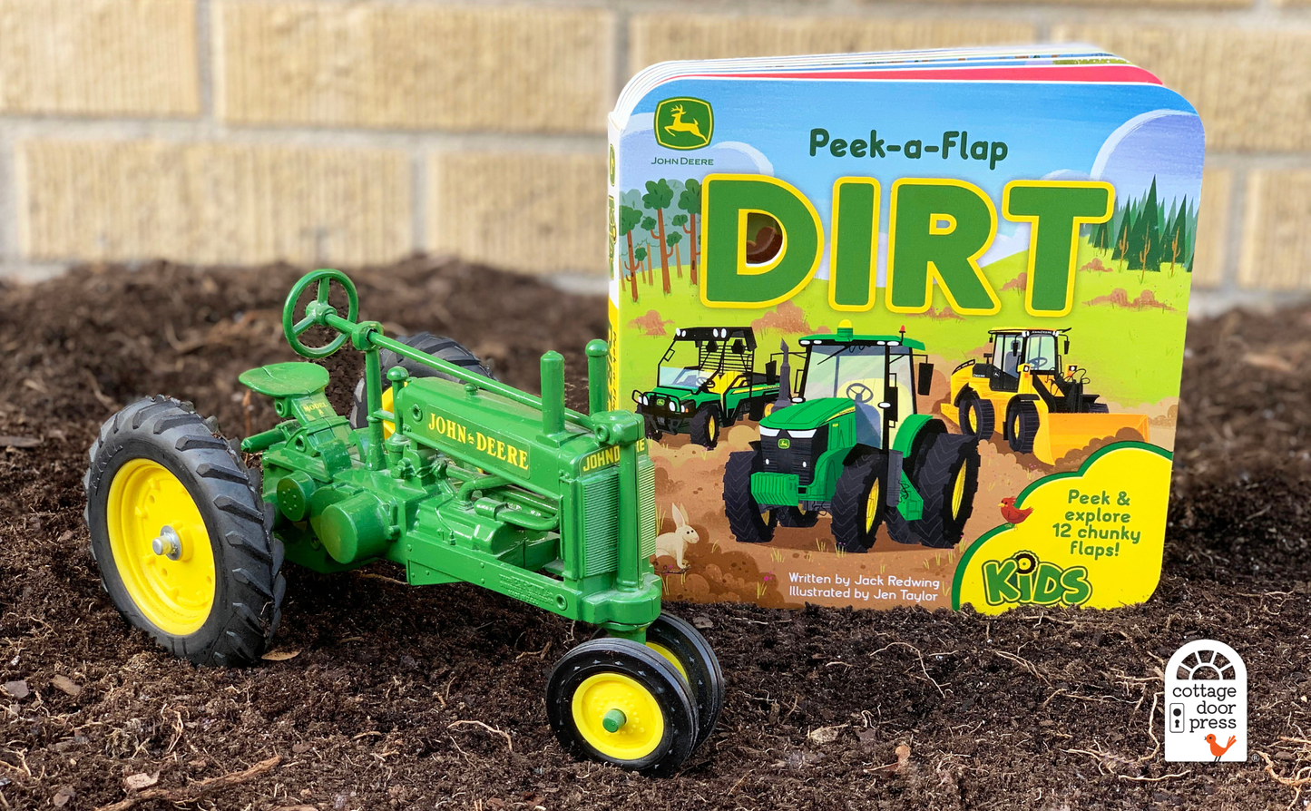 John Deere Dirt Lift a Flap Board Book
