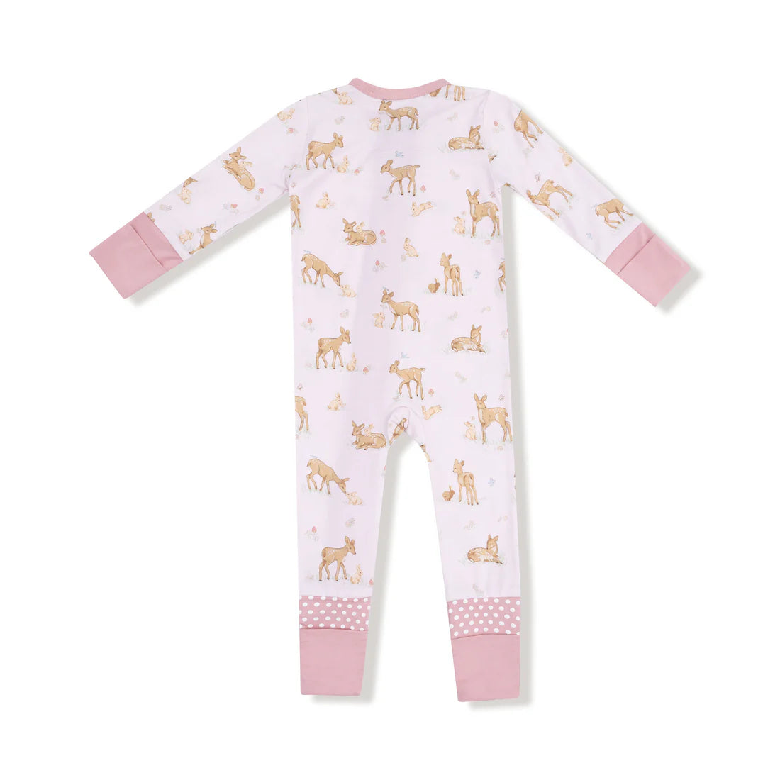Angel Dear Little Fawn Zipper Romper