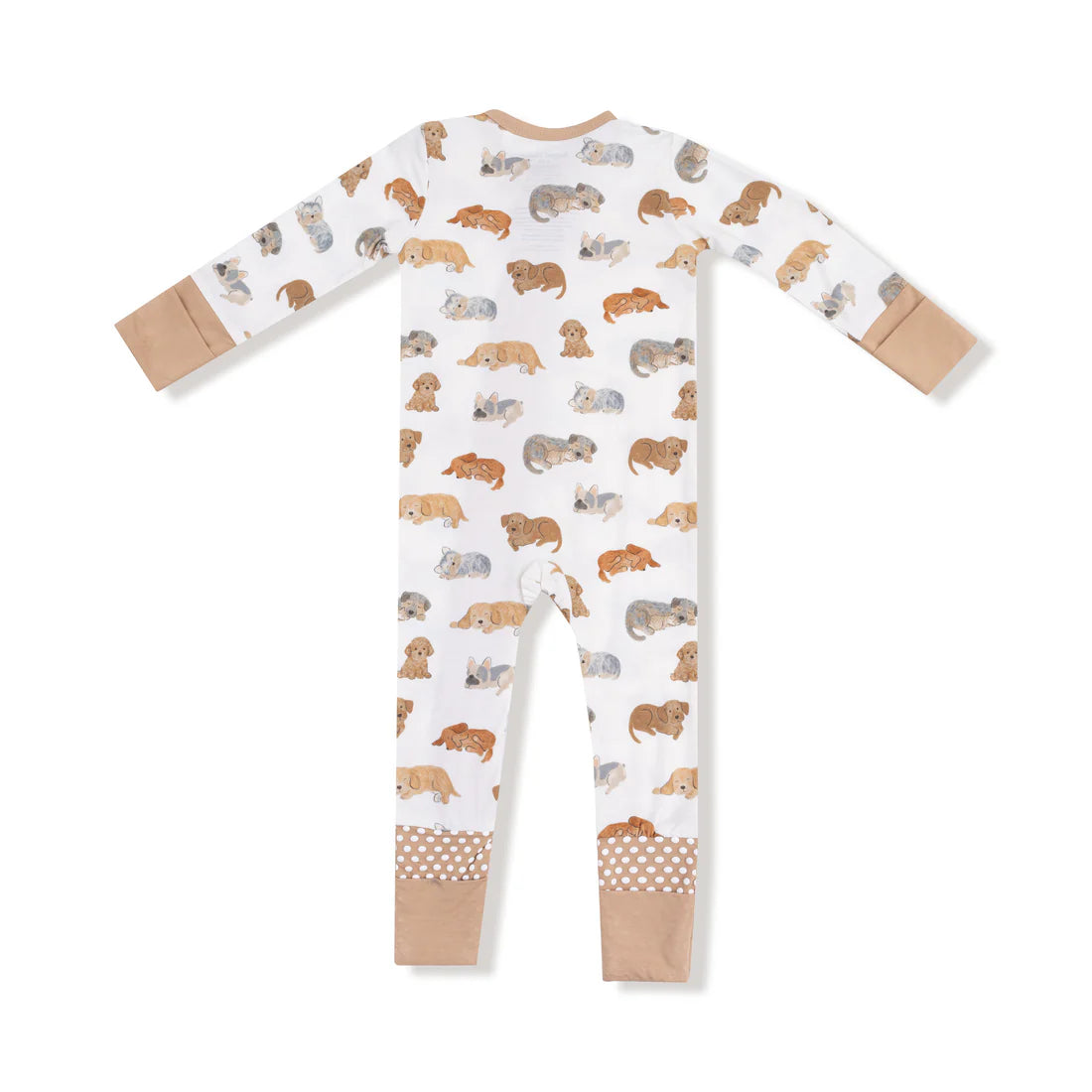 Angel Dear Napping Puppies Zipper Romper