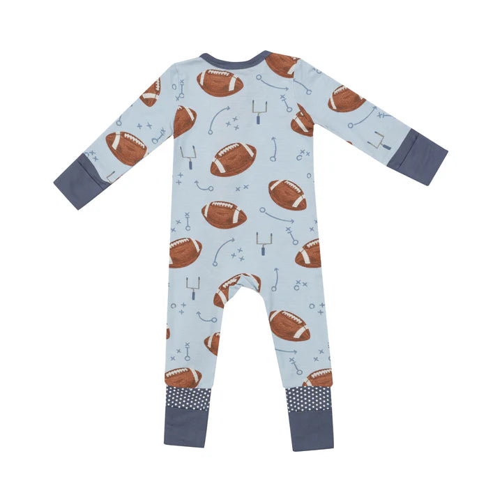 Angel Dear Football Zipper Romper