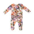 Angel Dear Autumn Rose Ruffle Zipper Footie
