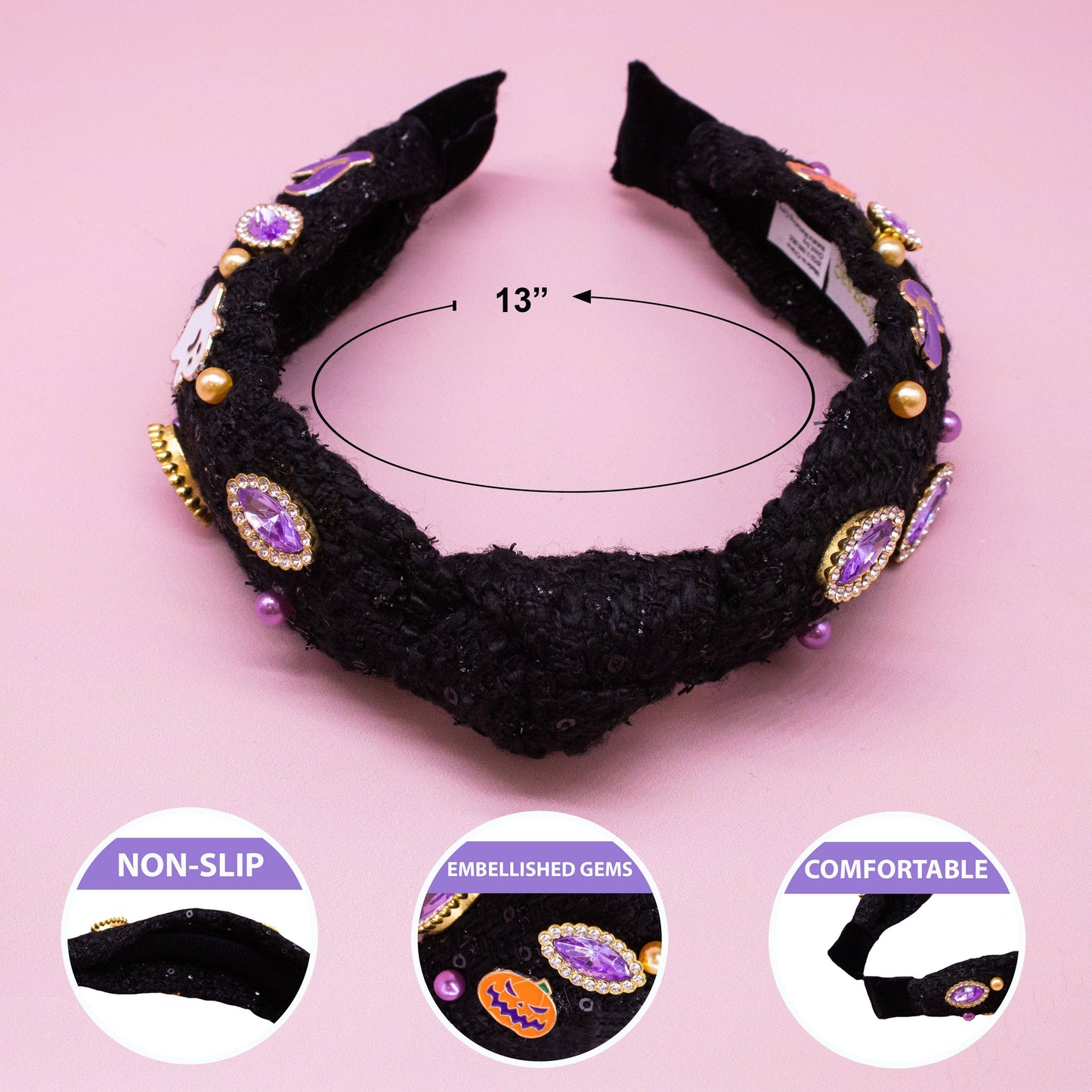 Halloween Knot Headband