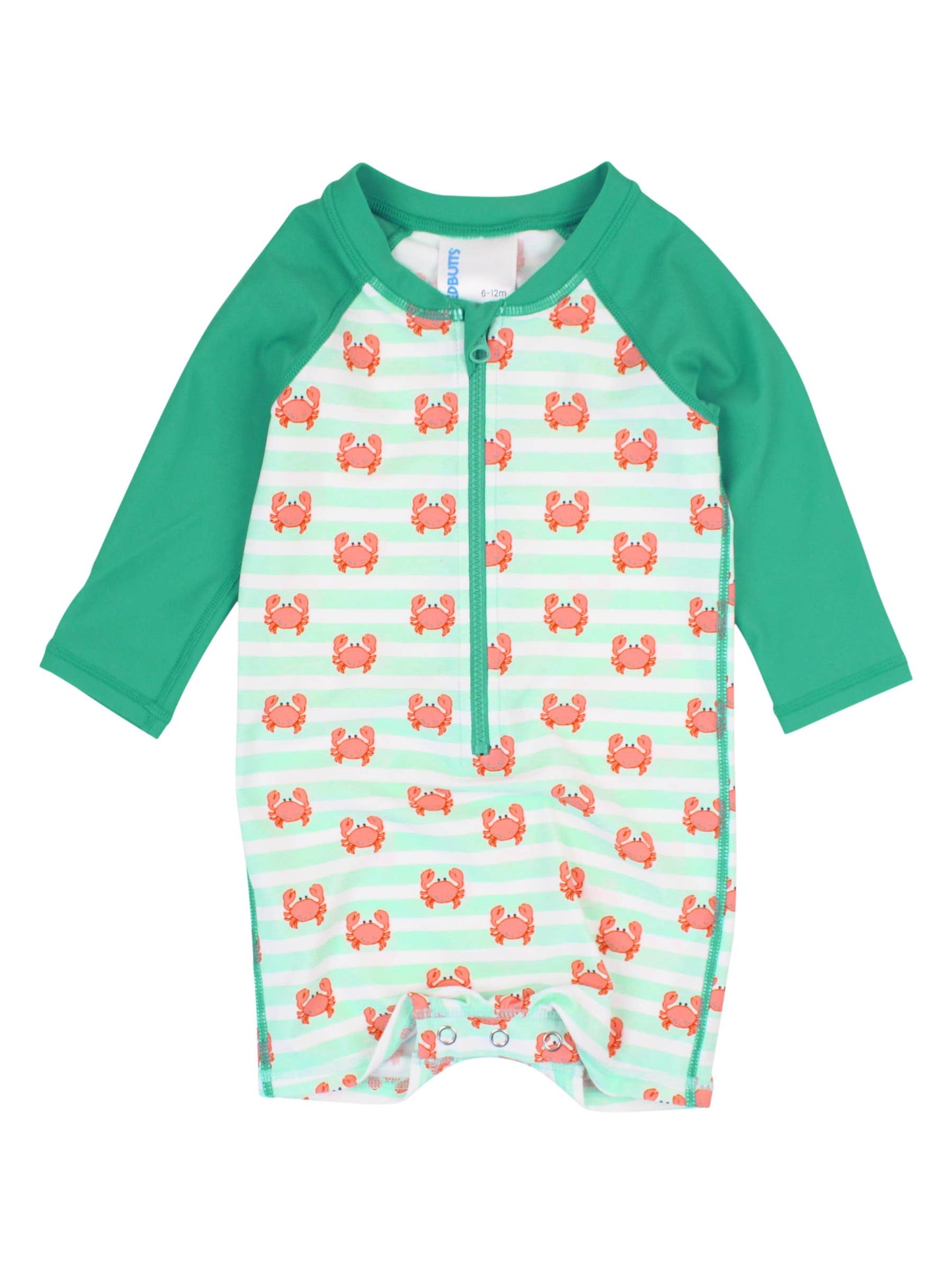 RuggedButts Crabby Cove Rash Guard Swimsuit