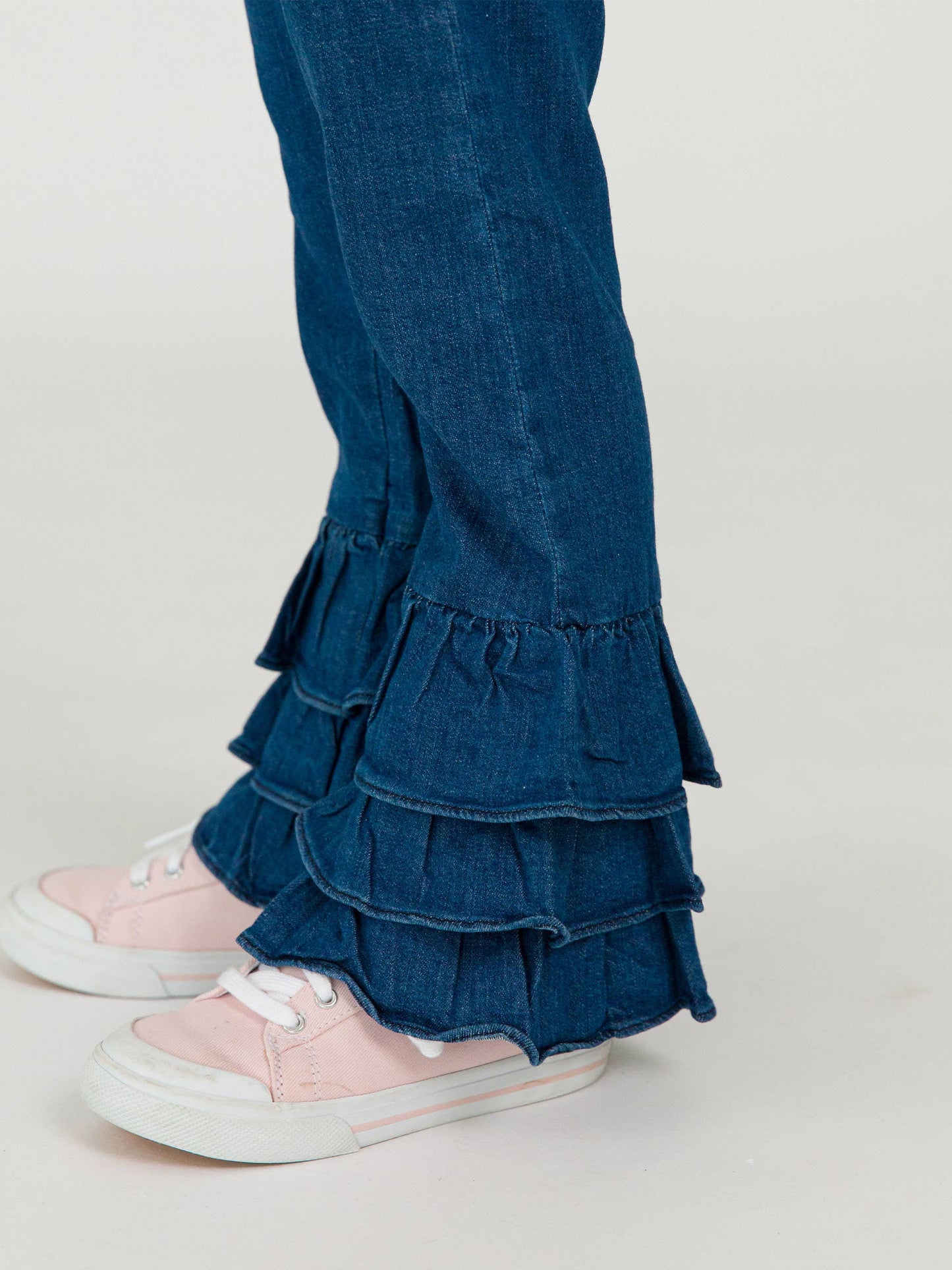RuffleButts Ruffle Flare Pants