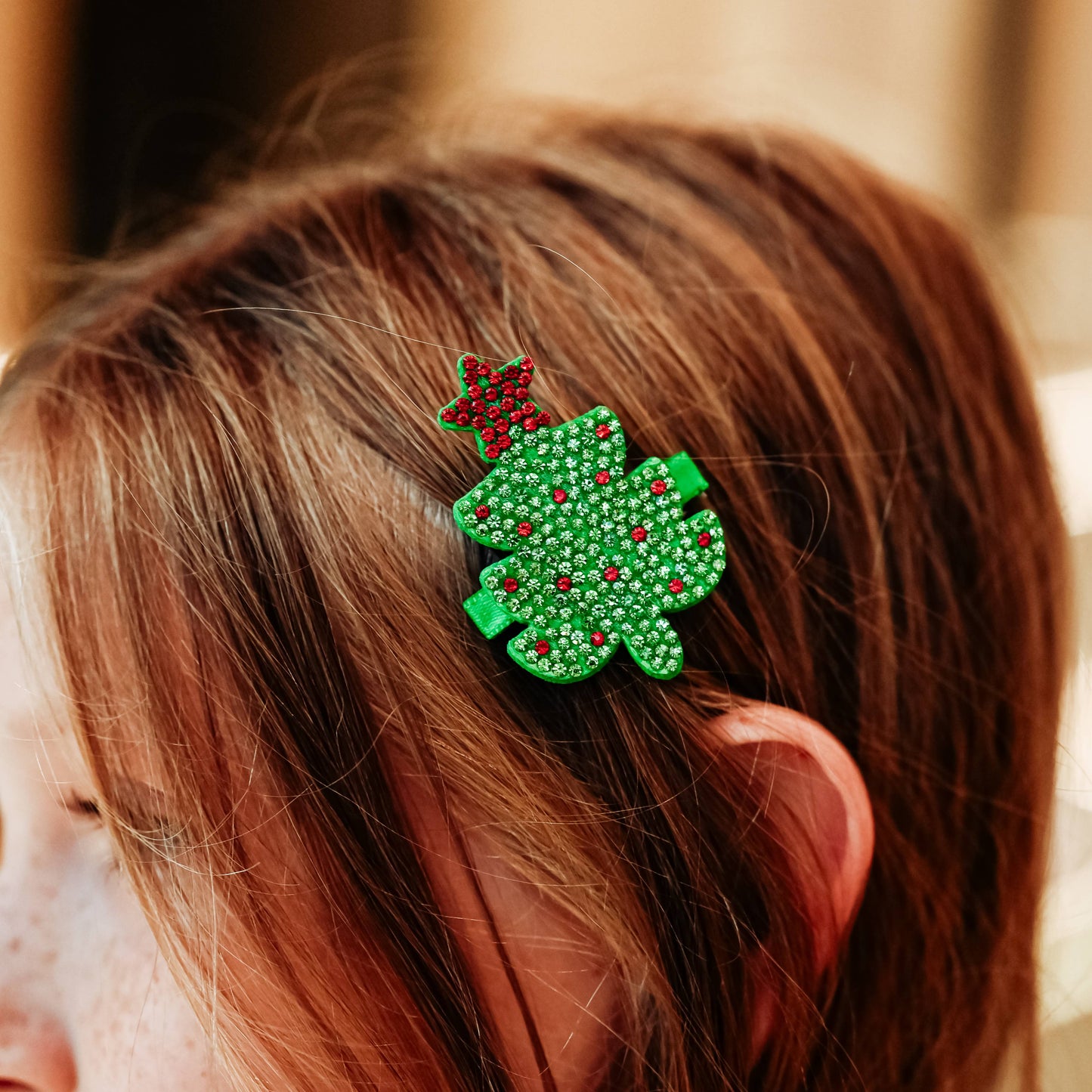 Christmas Charm Headband and Hair Clips - Interchangeable
