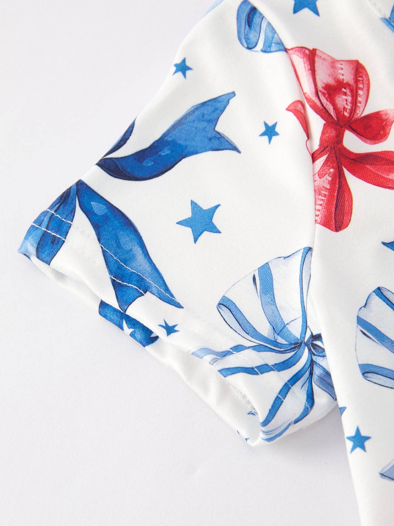 4th Of July Bow Star Dress