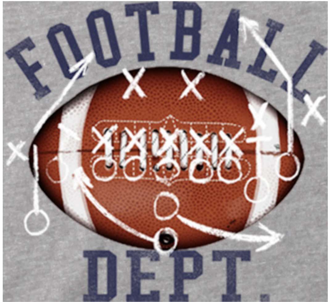 Wes & Willy Heather Football Dept Longsleeve Shirt