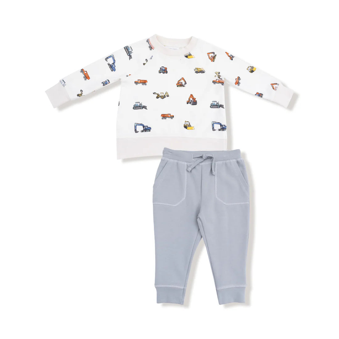 Angel Dear Construction Vehicles Jogger Set