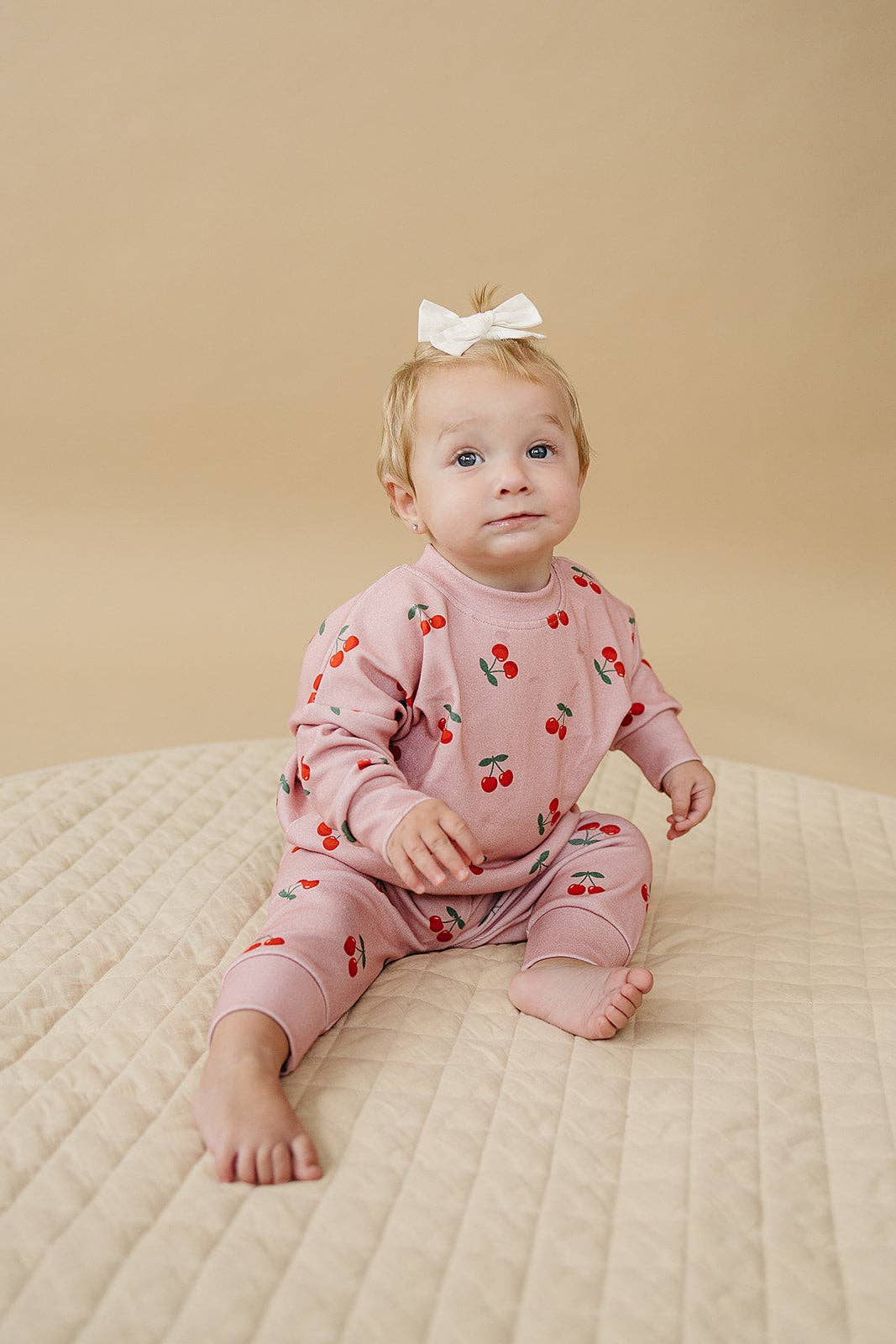 Blush & Cherry Jogger Set