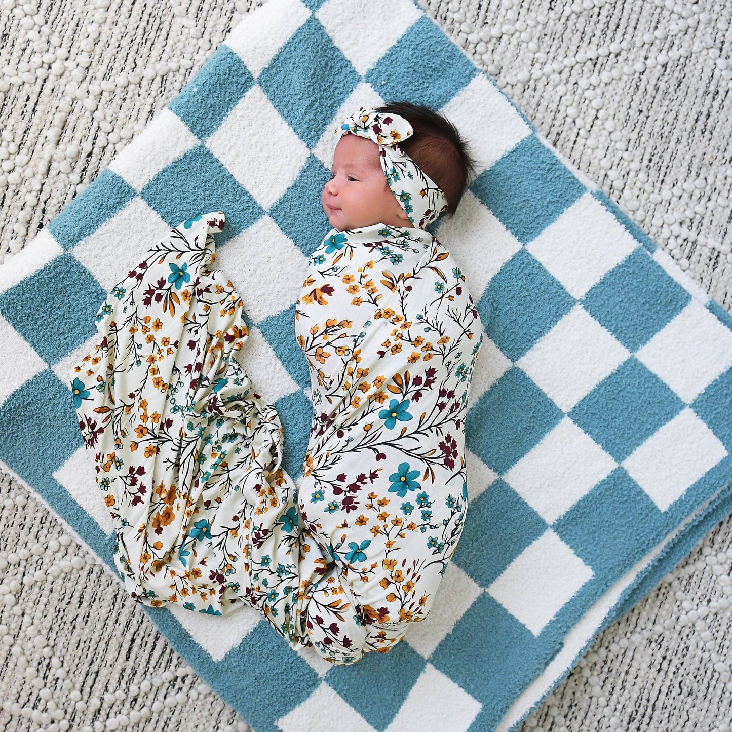 Maren Floral Swaddle