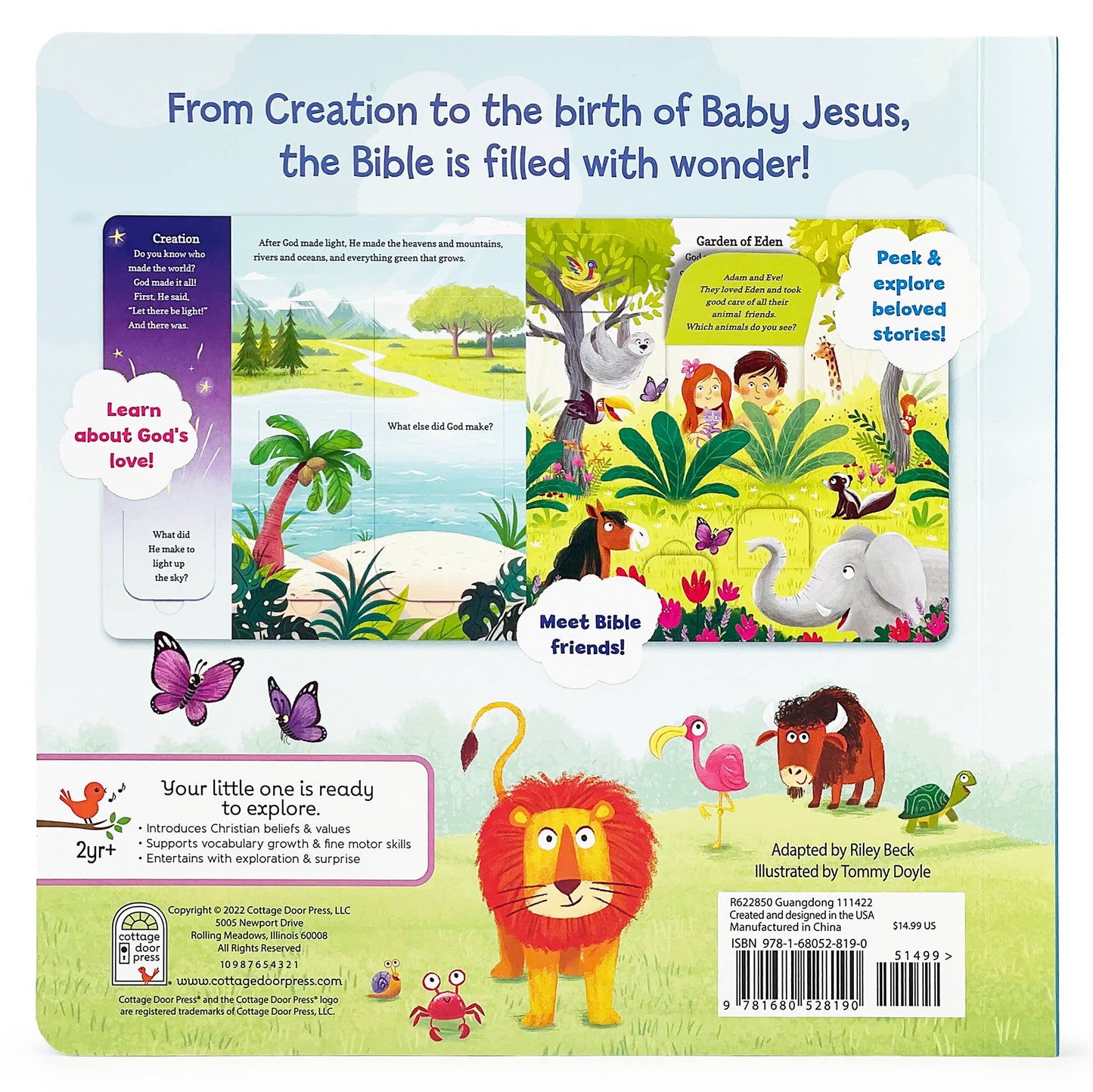Best-Loved Bible Stories Lift-a-Flap Book
