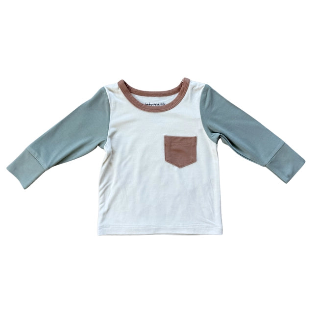 Babysprouts Colorblock Pocket Shirt