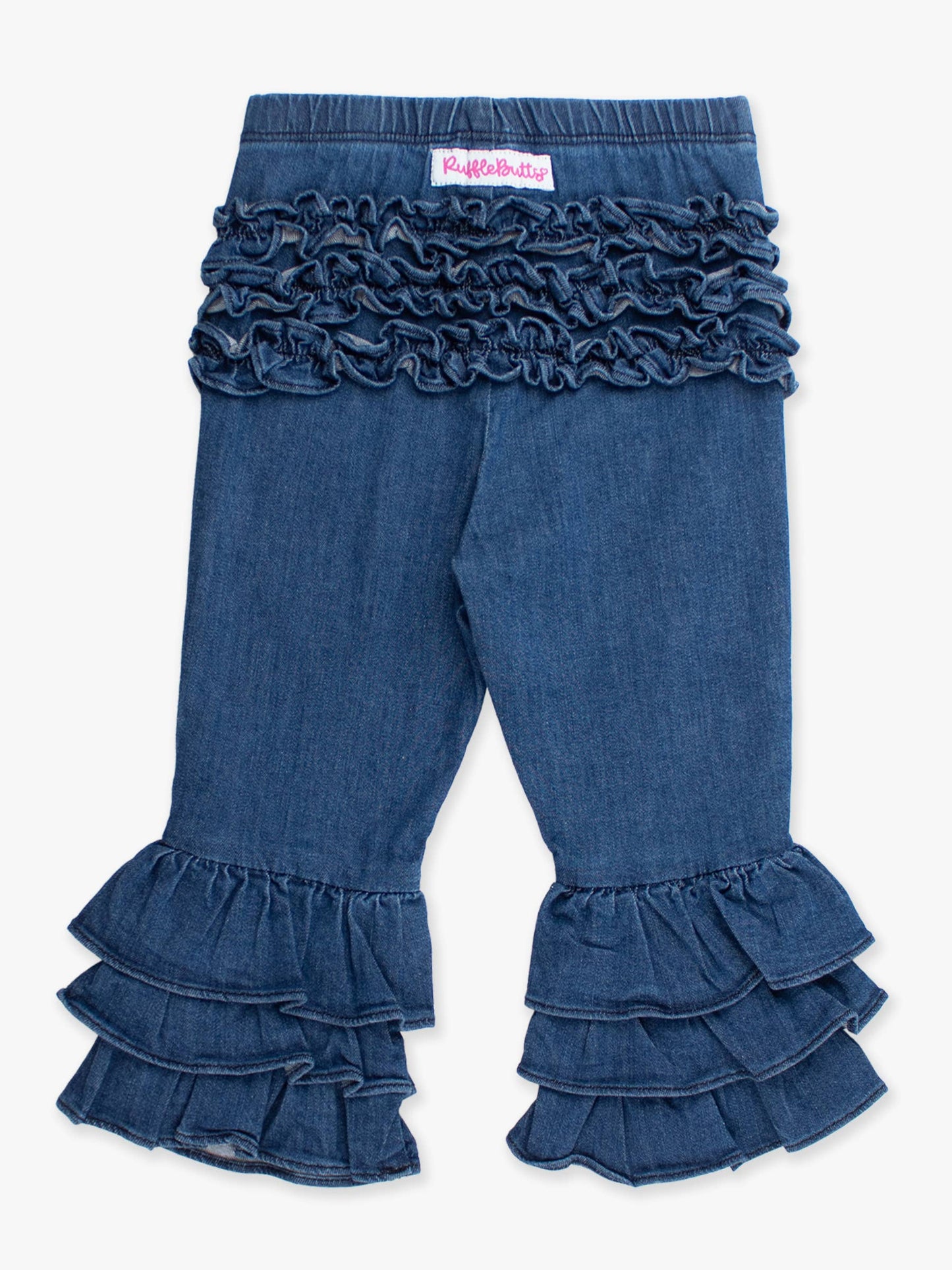 RuffleButts Ruffle Flare Pants