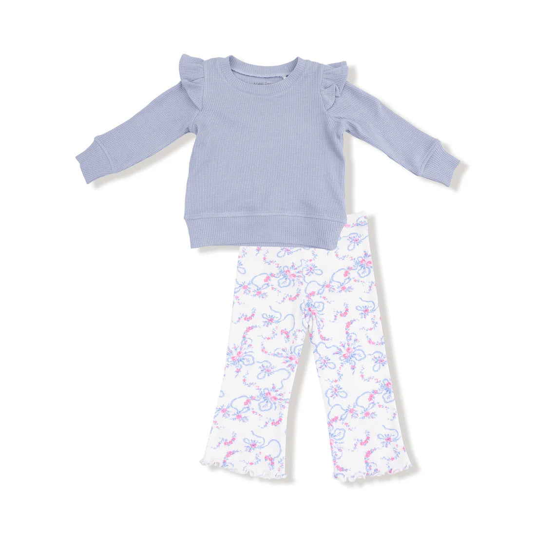Angel Dear Ribbon Floral Fling Waffle Flare Set