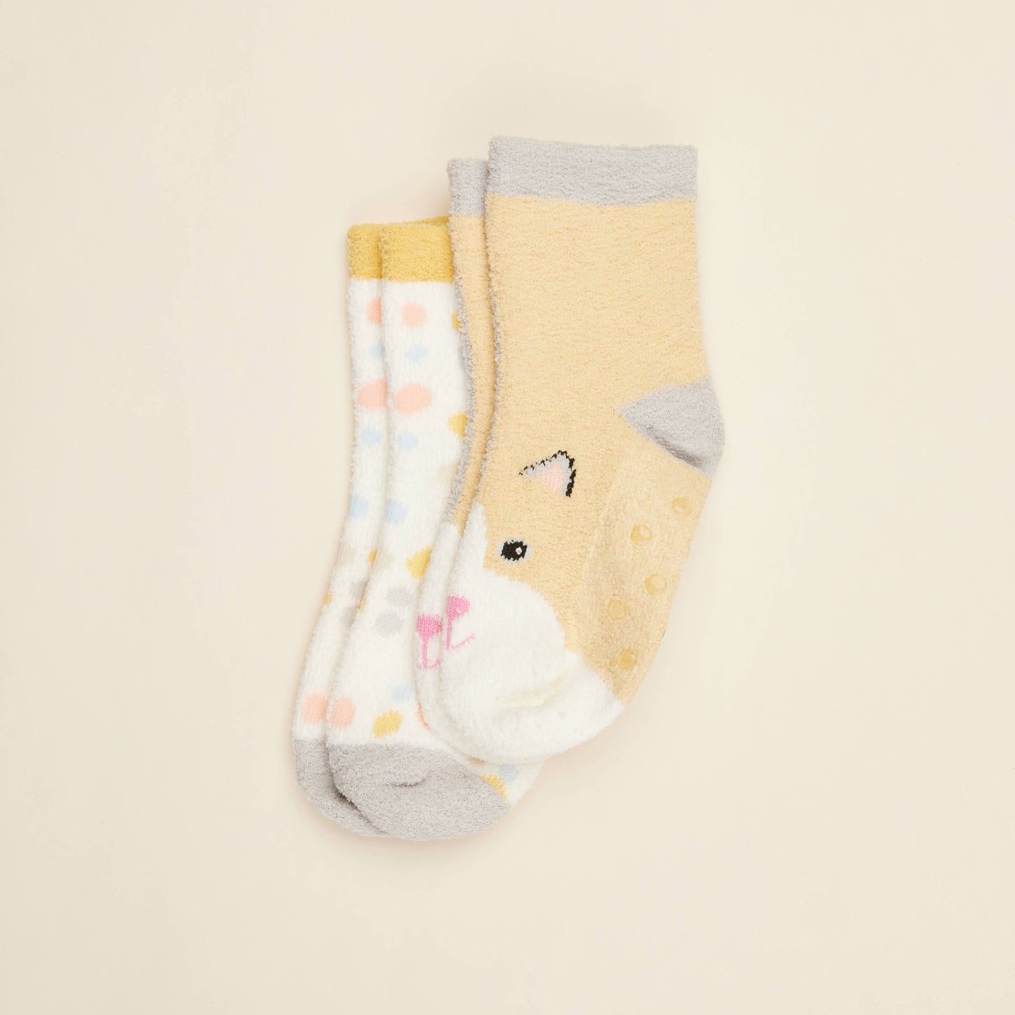 Warmies Calico Cat Crew Socks