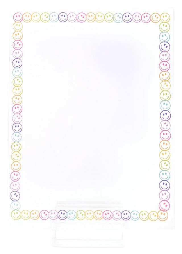 You Make Me Smile Acrylic Message Board