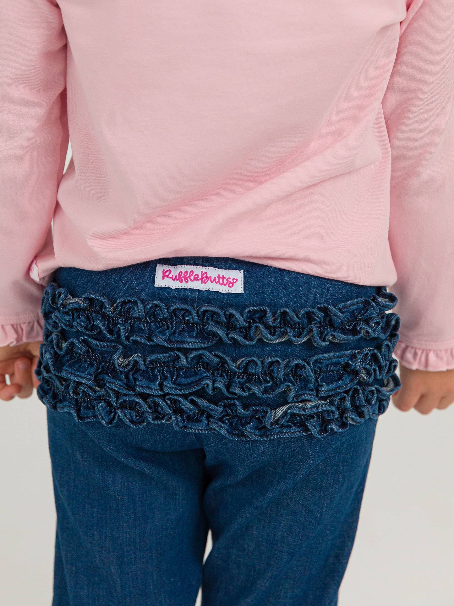 RuffleButts Ruffle Flare Pants