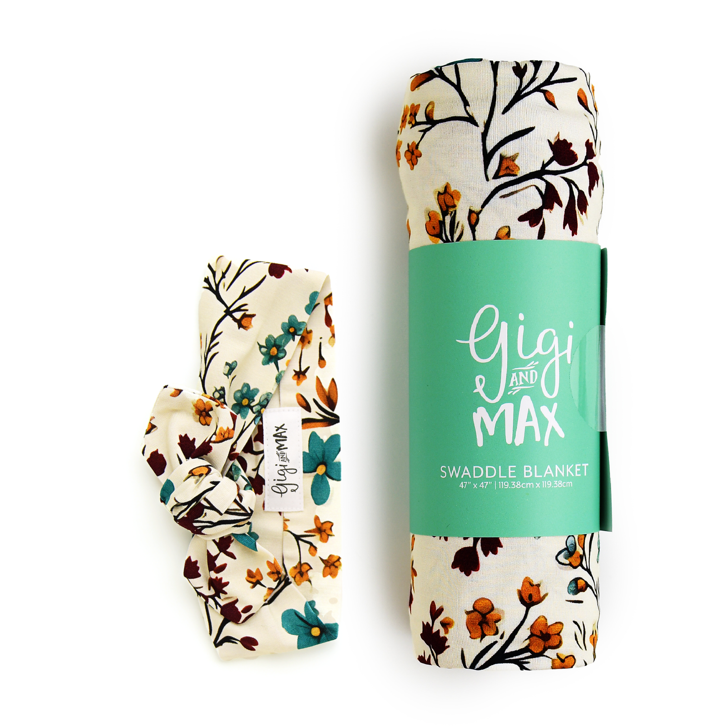 Maren Floral Swaddle