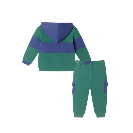 Andy & Evan Colorblock Hooded Infant Tracksuit