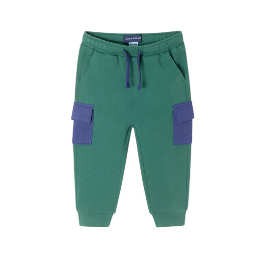 Andy & Evan Colorblock Hooded Infant Tracksuit
