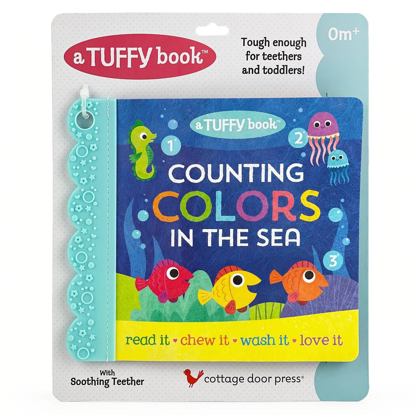 Counting Colors in the Sea Tuffy Teether Indestructible