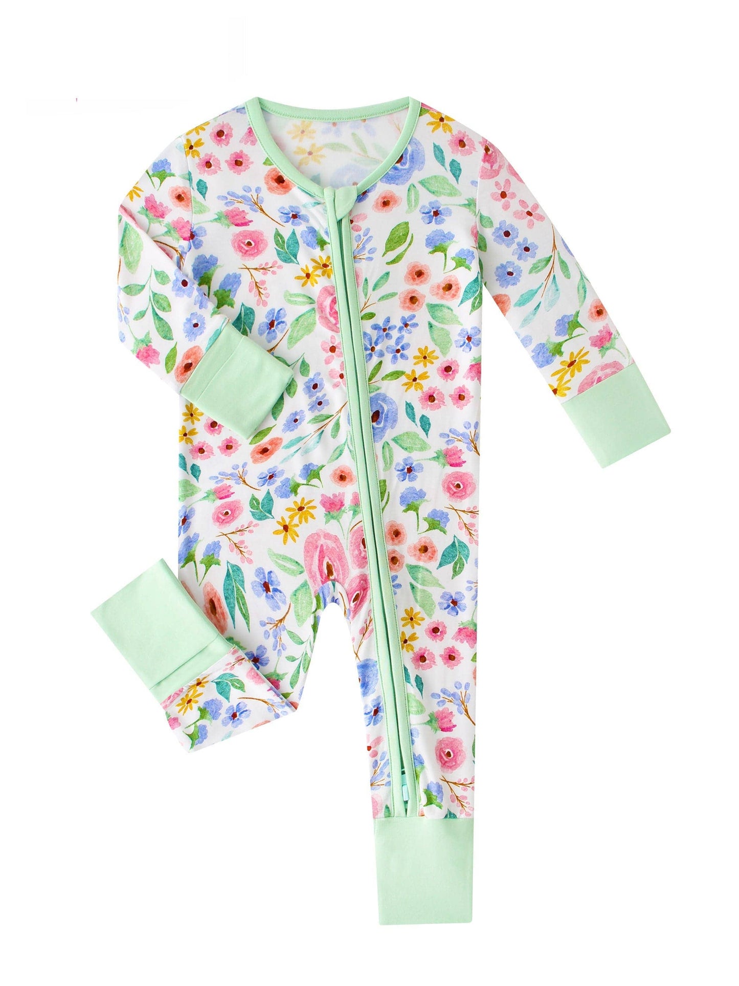 Ditsy Floral Zippy Romper