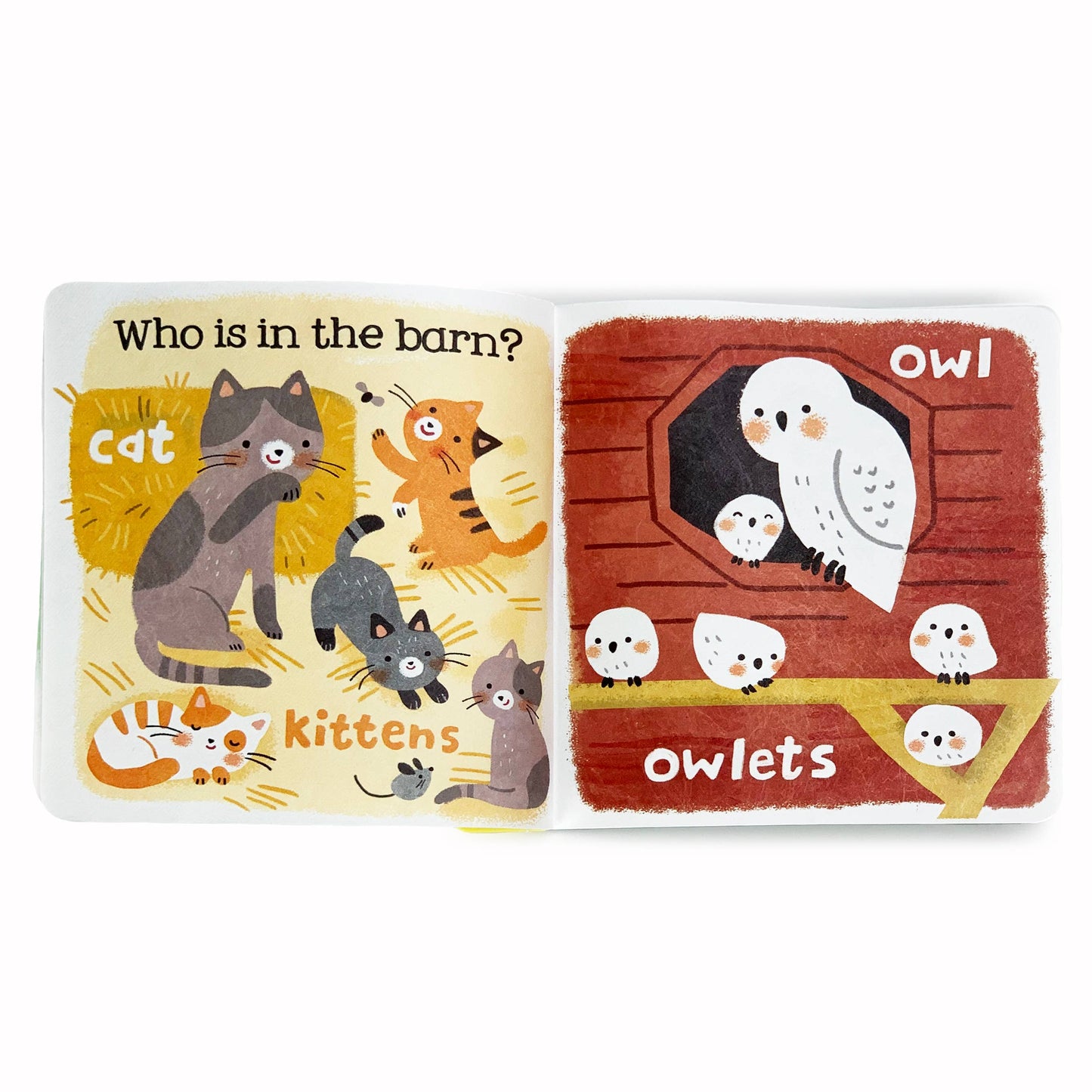 Farm Babies Tuffy Teether Indestructible Book