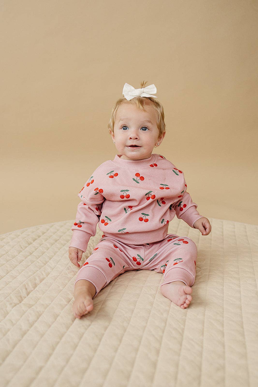 Blush & Cherry Jogger Set