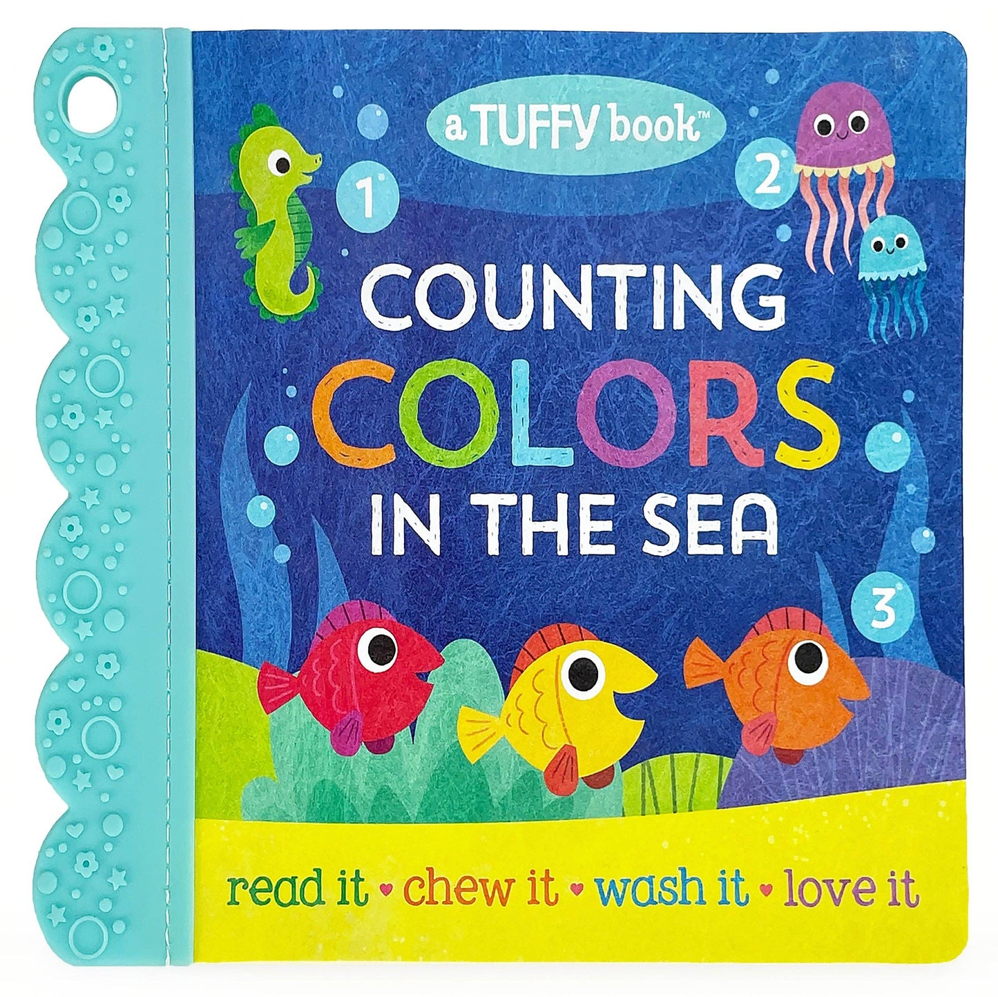 Counting Colors in the Sea Tuffy Teether Indestructible
