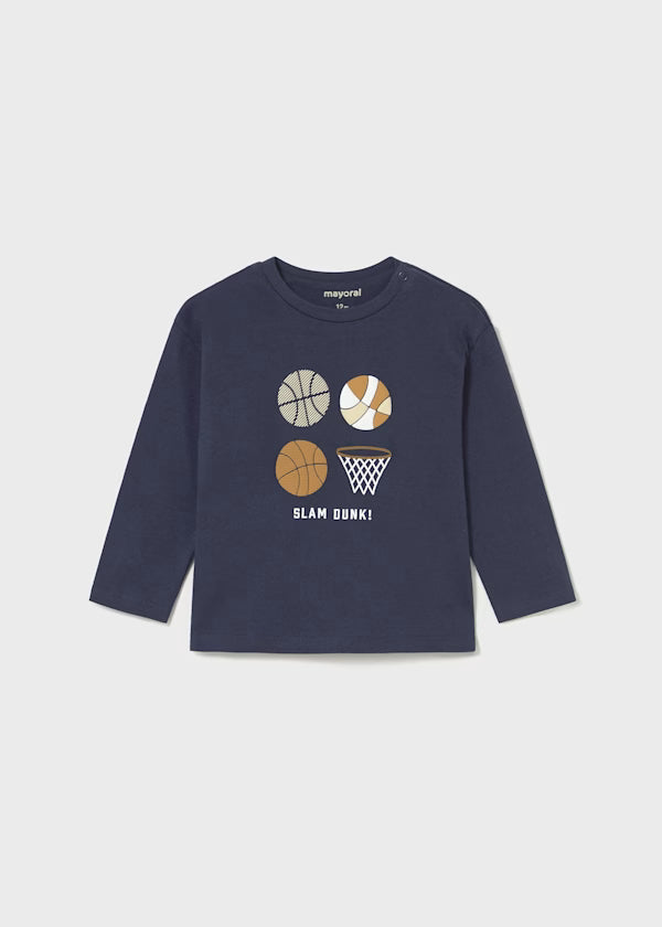Mayoral Navy Basketball Top
