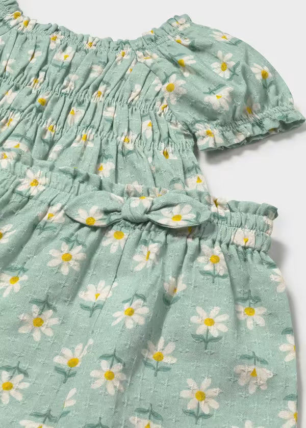 Mayoral Lake Floral Blouse & Pant Set