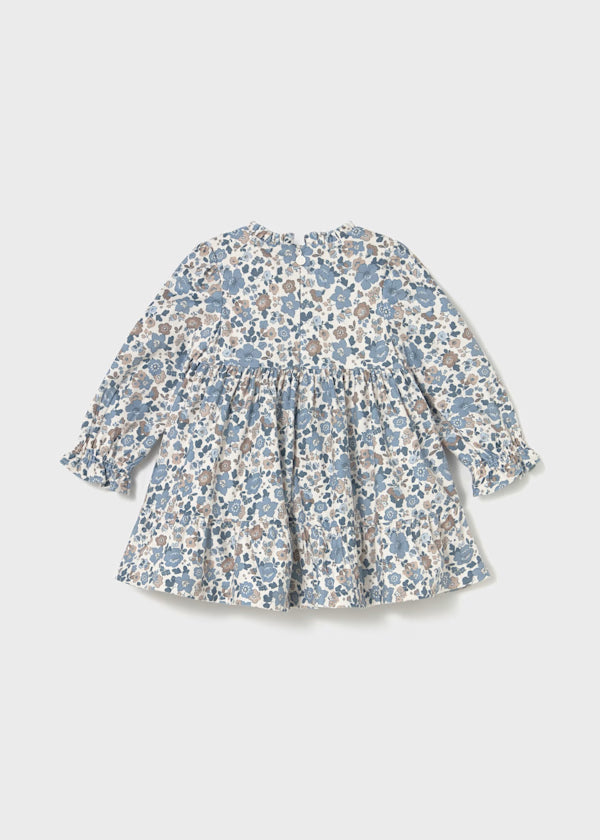 Mayoral Blue Bell Velvet Dress