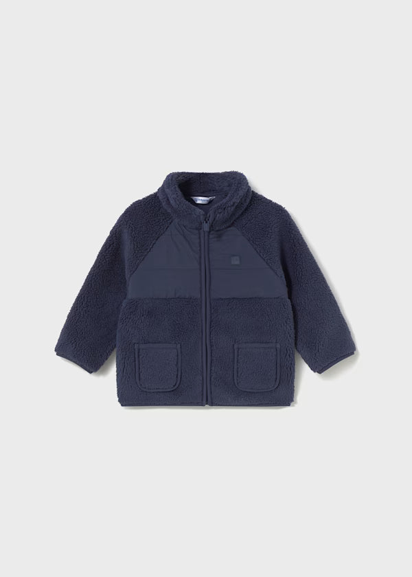 Mayoral Navy Fleece Jacket