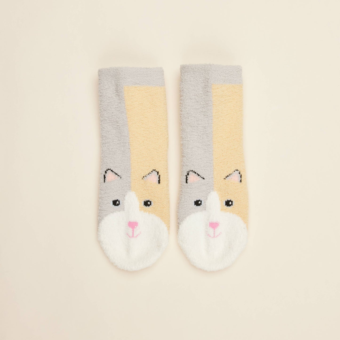 Warmies Calico Cat Crew Socks