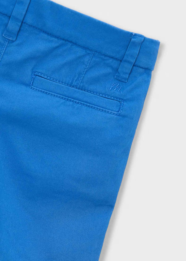 Mayoral Blue Chino Twill Short