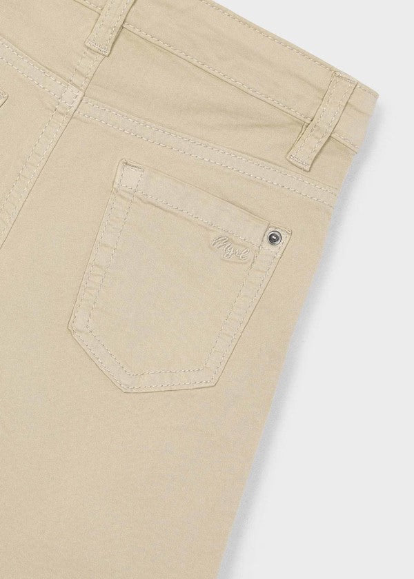 Mayoral Almond Basic Twill Short
