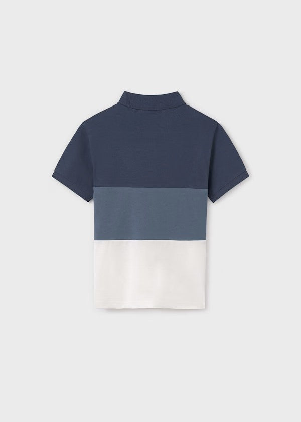 Nukutavake Midnight Block Polo Shirt