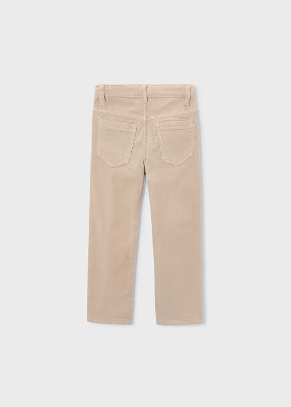 Mayoral Truffle Corduroy Pant
