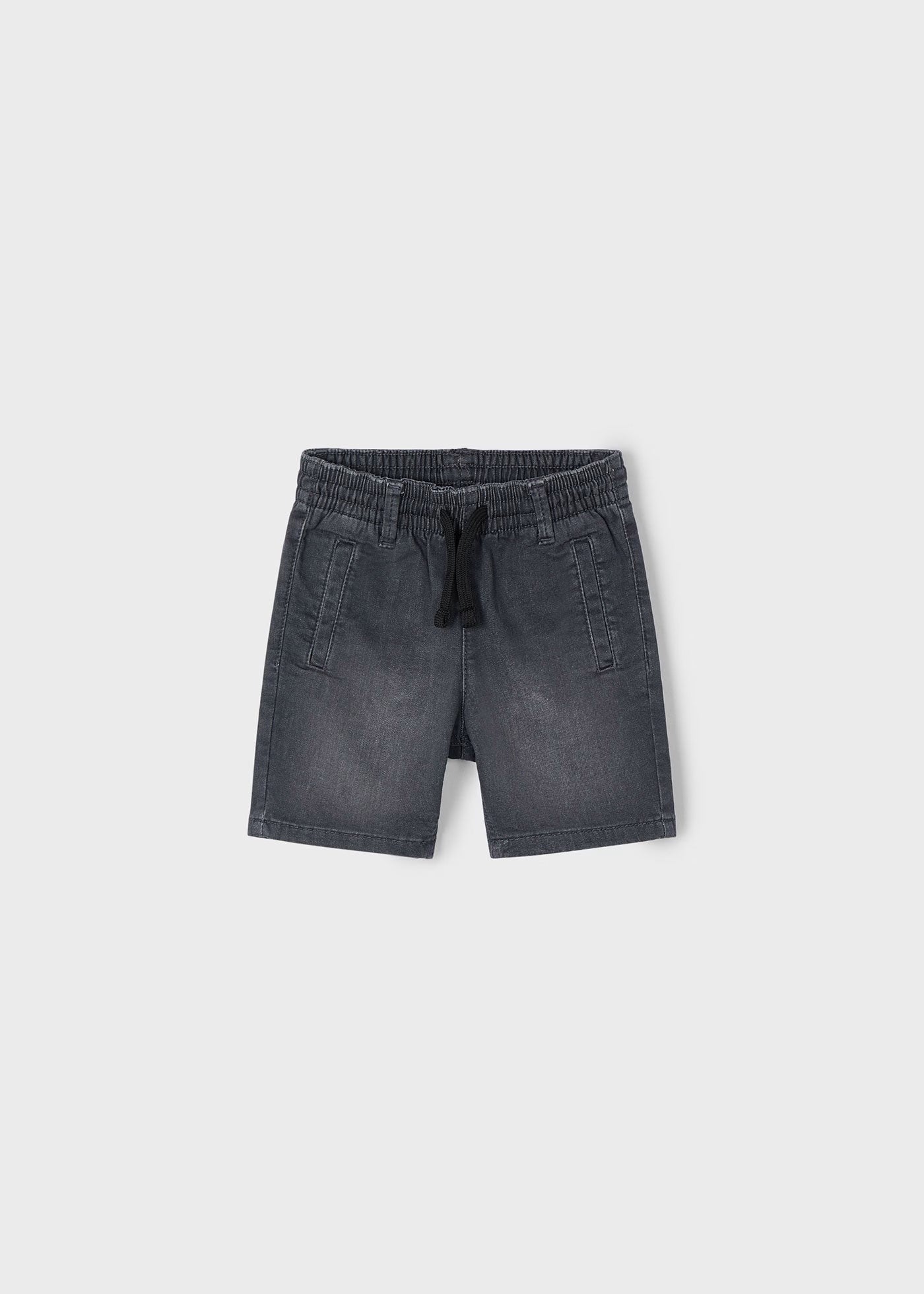 Mayoral Gray Soft Denim Short