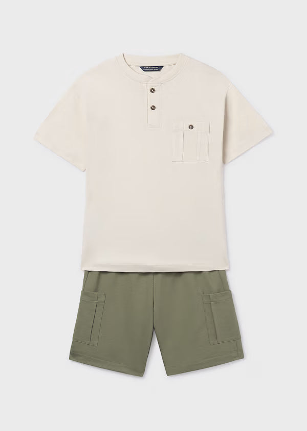 Nukutavake Lichen Henley Knit Set