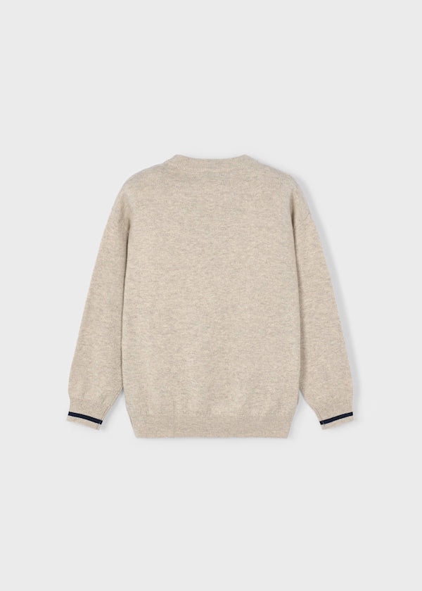 Mayoral Baseball Embossed Sweater