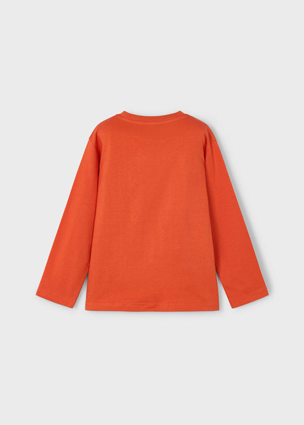 Mayoral Orange Basketball Shirt