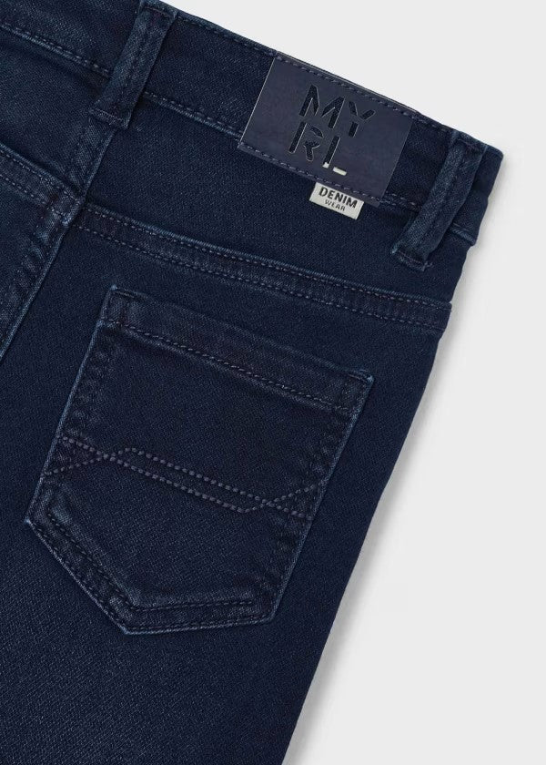 Mayoral Blue Black Slim Fit Jean