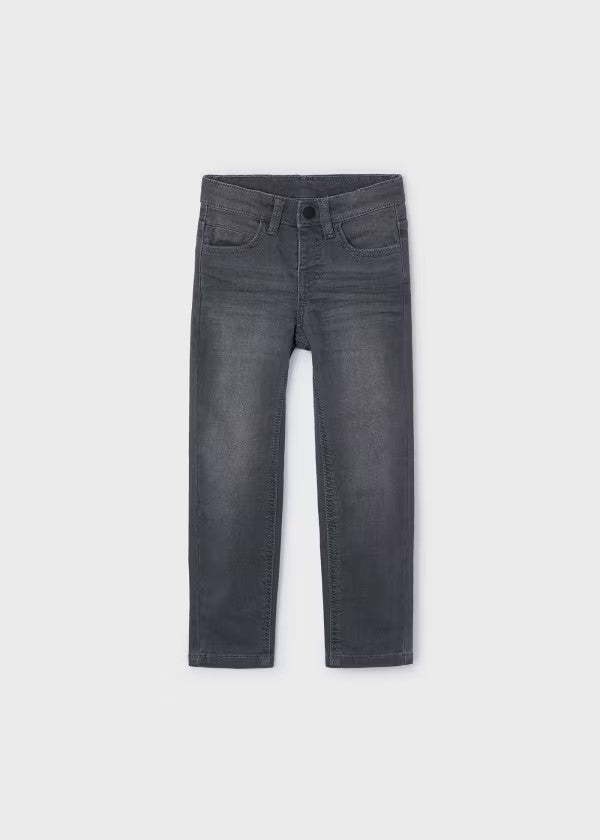 Mayoral Gray Stretch Denim Jean