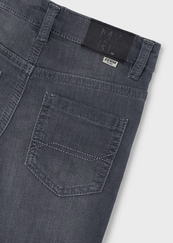 Mayoral Gray Stretch Denim Jean