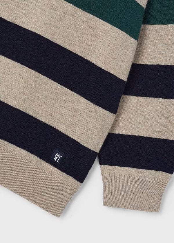Mayoral Rock Stripe Pullover Sweater