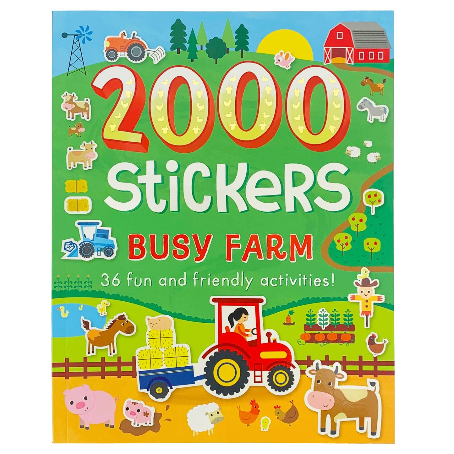 Stickers Busy Farm Activity Book