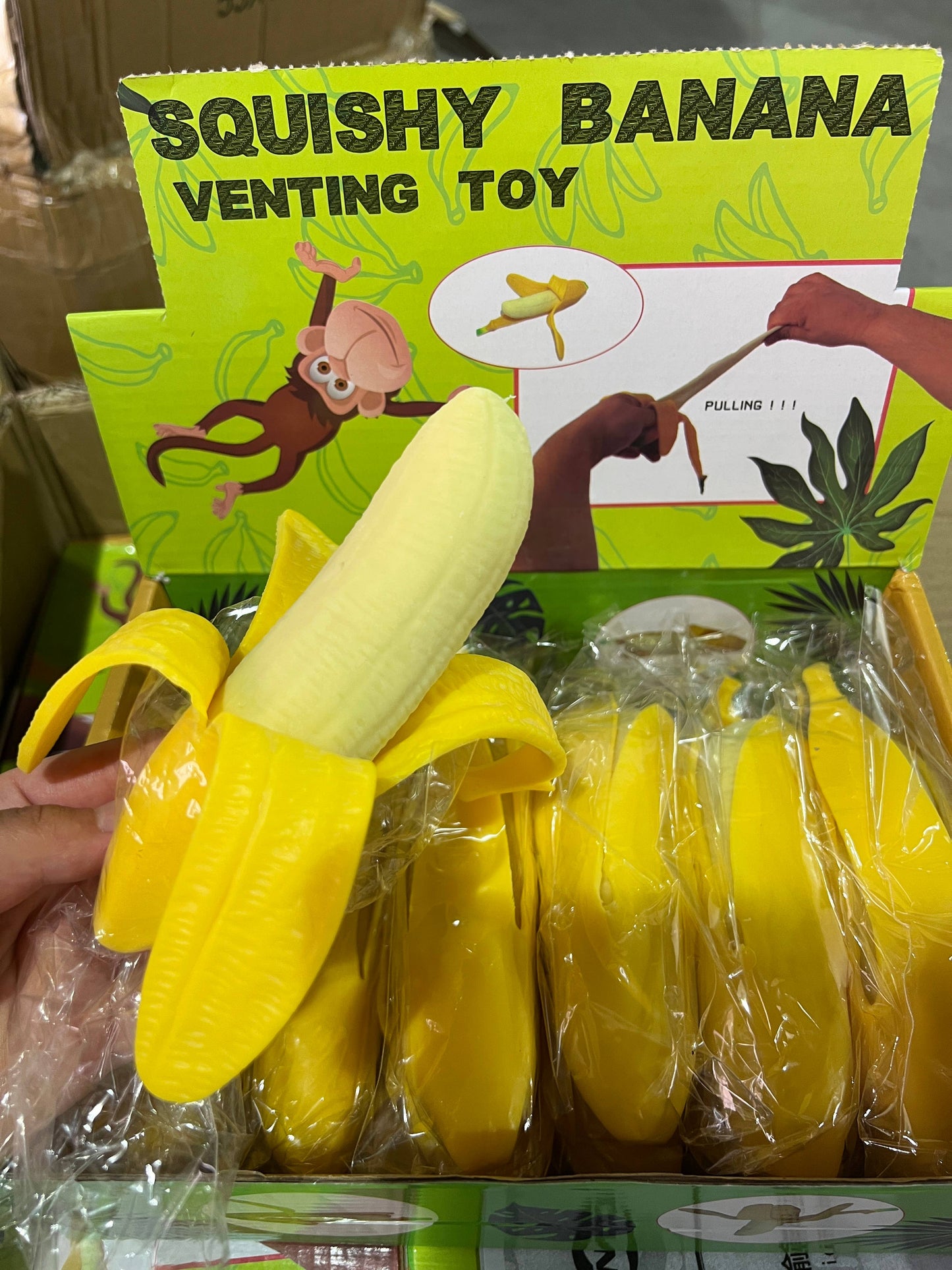 PRE ORDER Peeling Banana Squish Toy