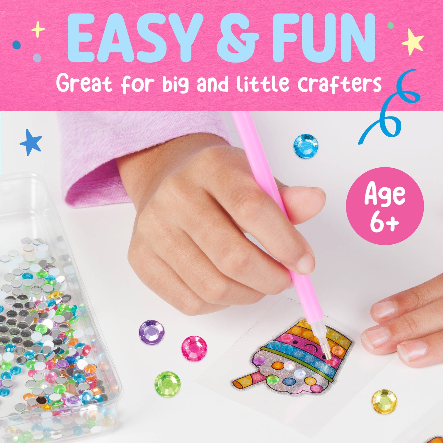Big Gem Diamond Painting Stickers Kit